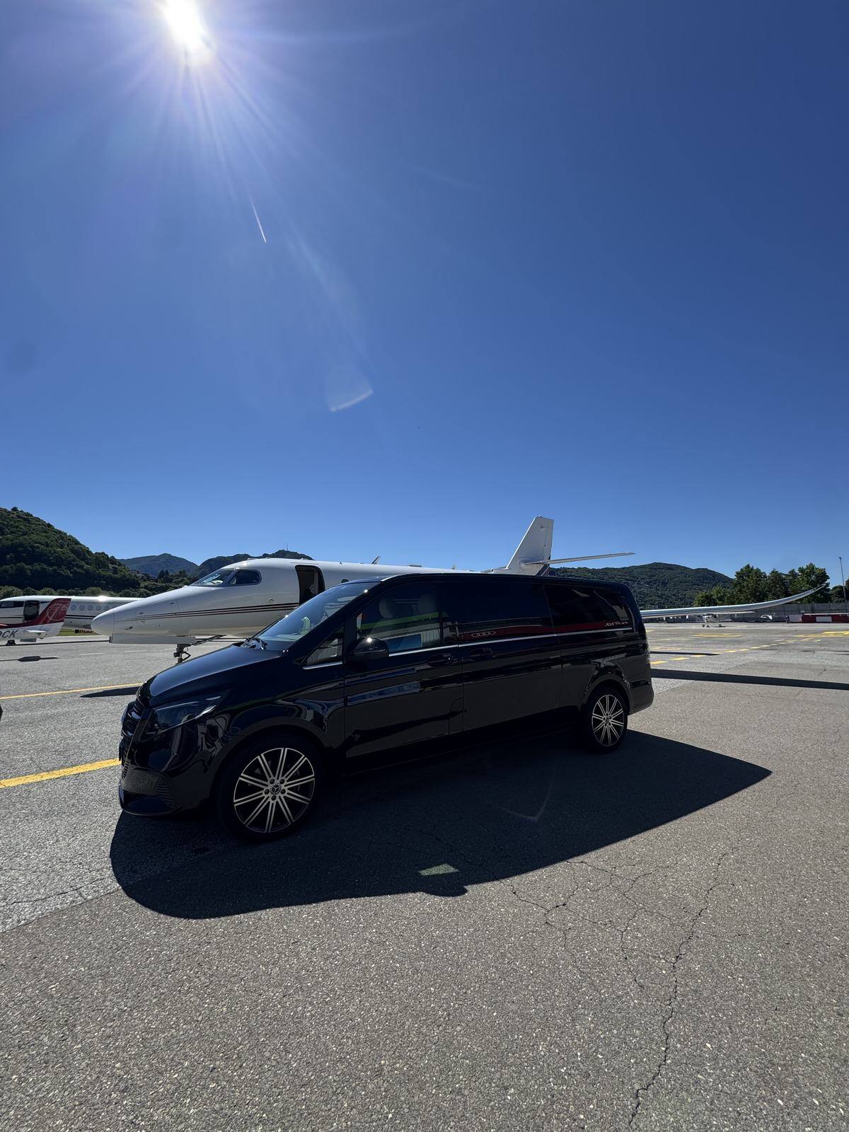Mercedes Classe V - noleggio con conducente Ticino